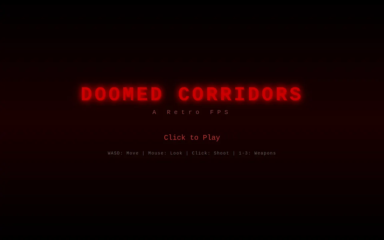 Initial view of DOOM