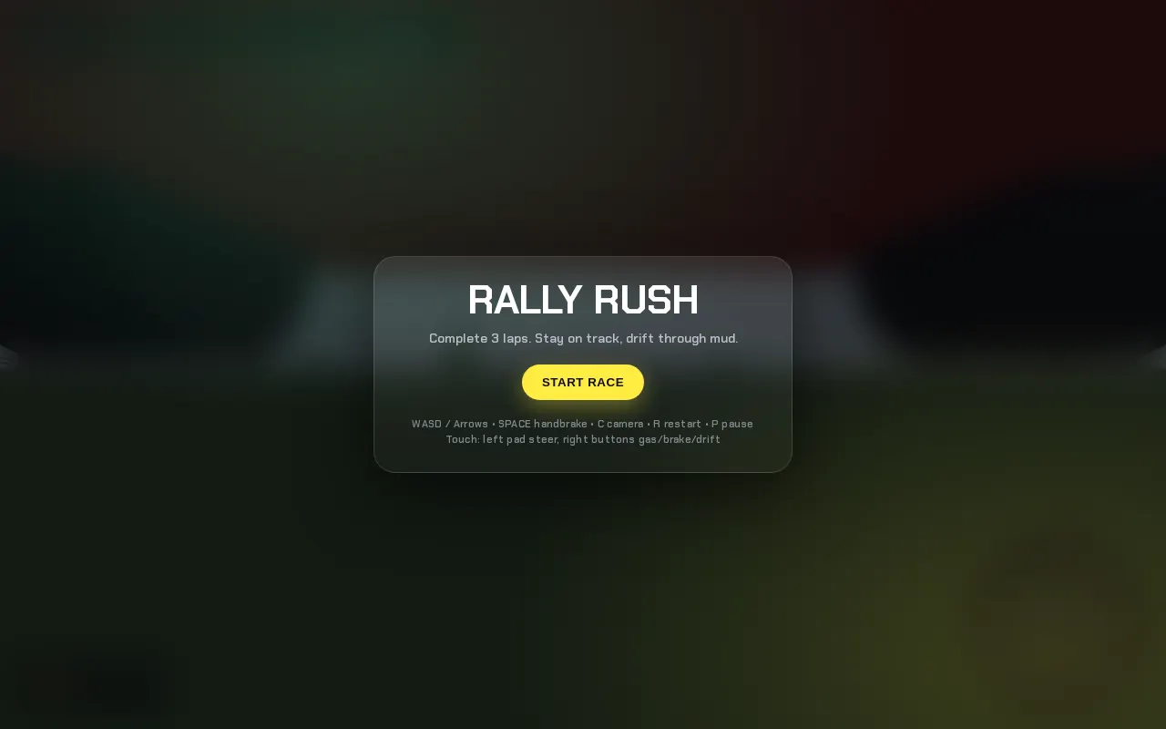 Initial view of Rally