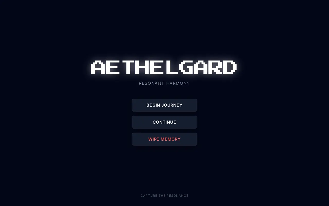 Initial view of Aethelgard