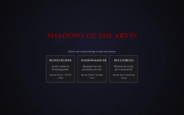 Shadows screenshot