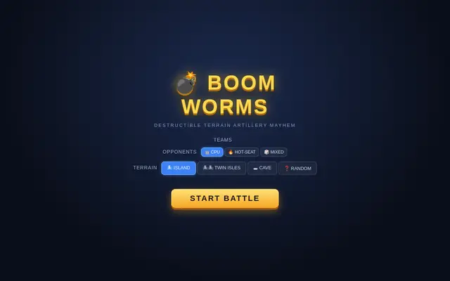 Worms screenshot
