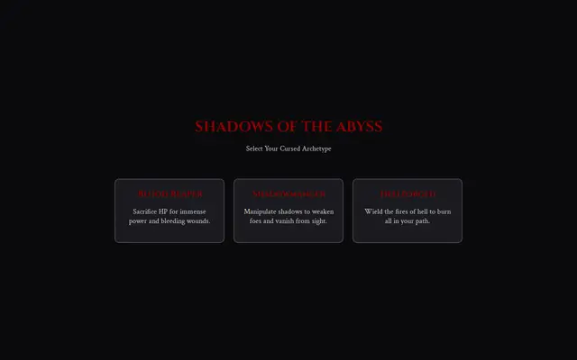 Shadows screenshot