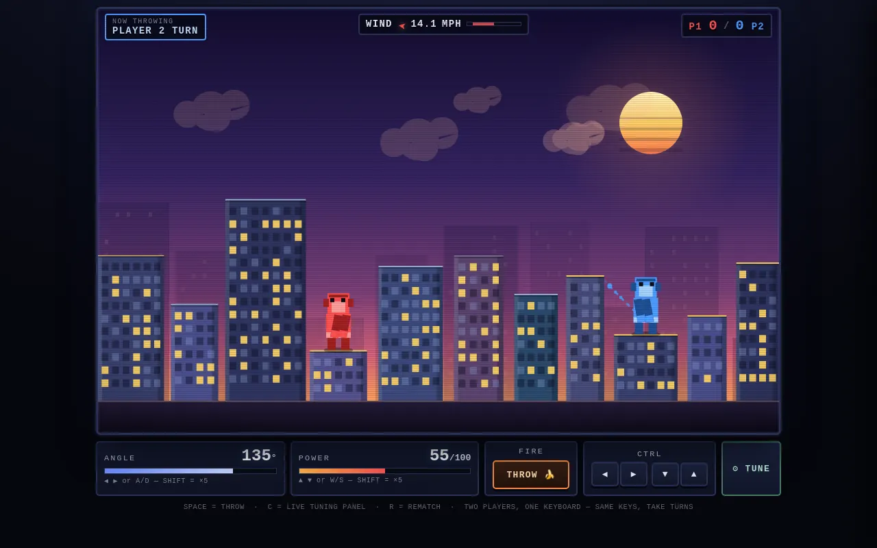 Initial view of Gorillaz