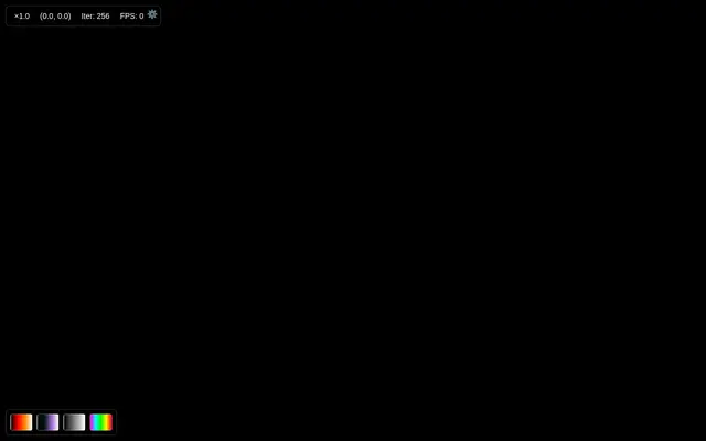 Fractal Explorer screenshot