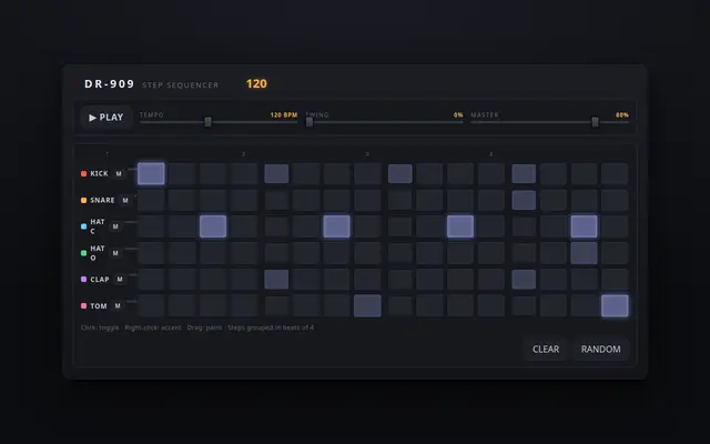 Sequencer screenshot