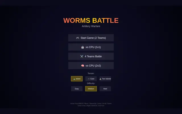 Worms screenshot