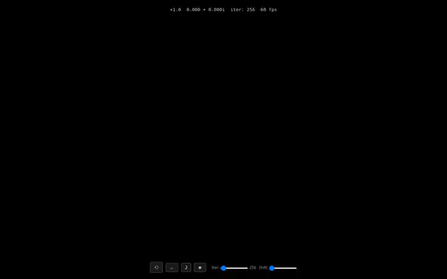 Fractal Explorer screenshot