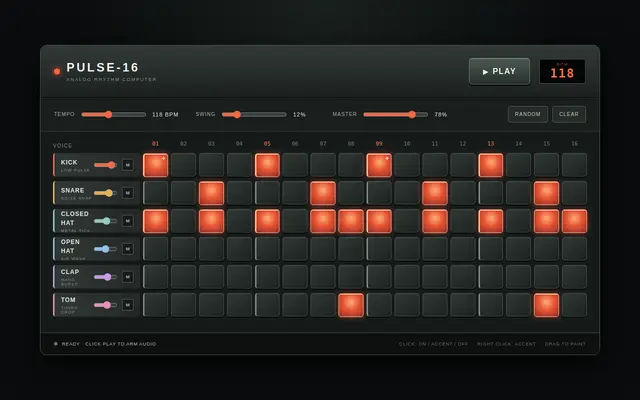 Sequencer screenshot