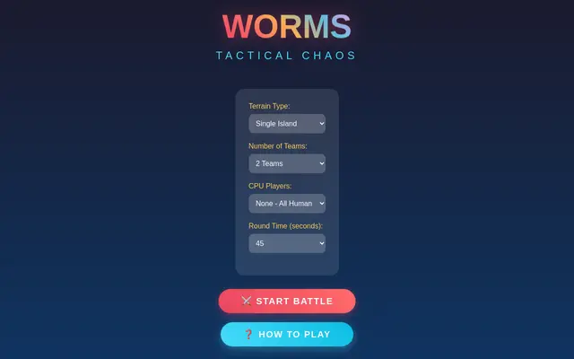 Worms screenshot