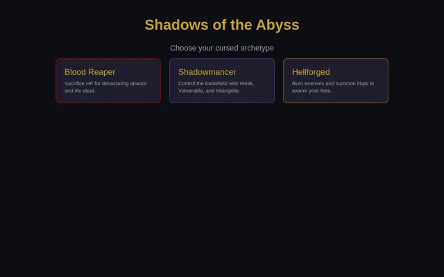 Shadows screenshot