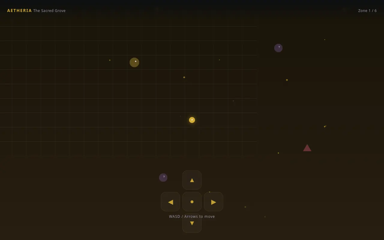 Initial view of Creature Collection
