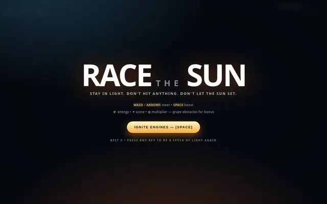 Race the Sun screenshot