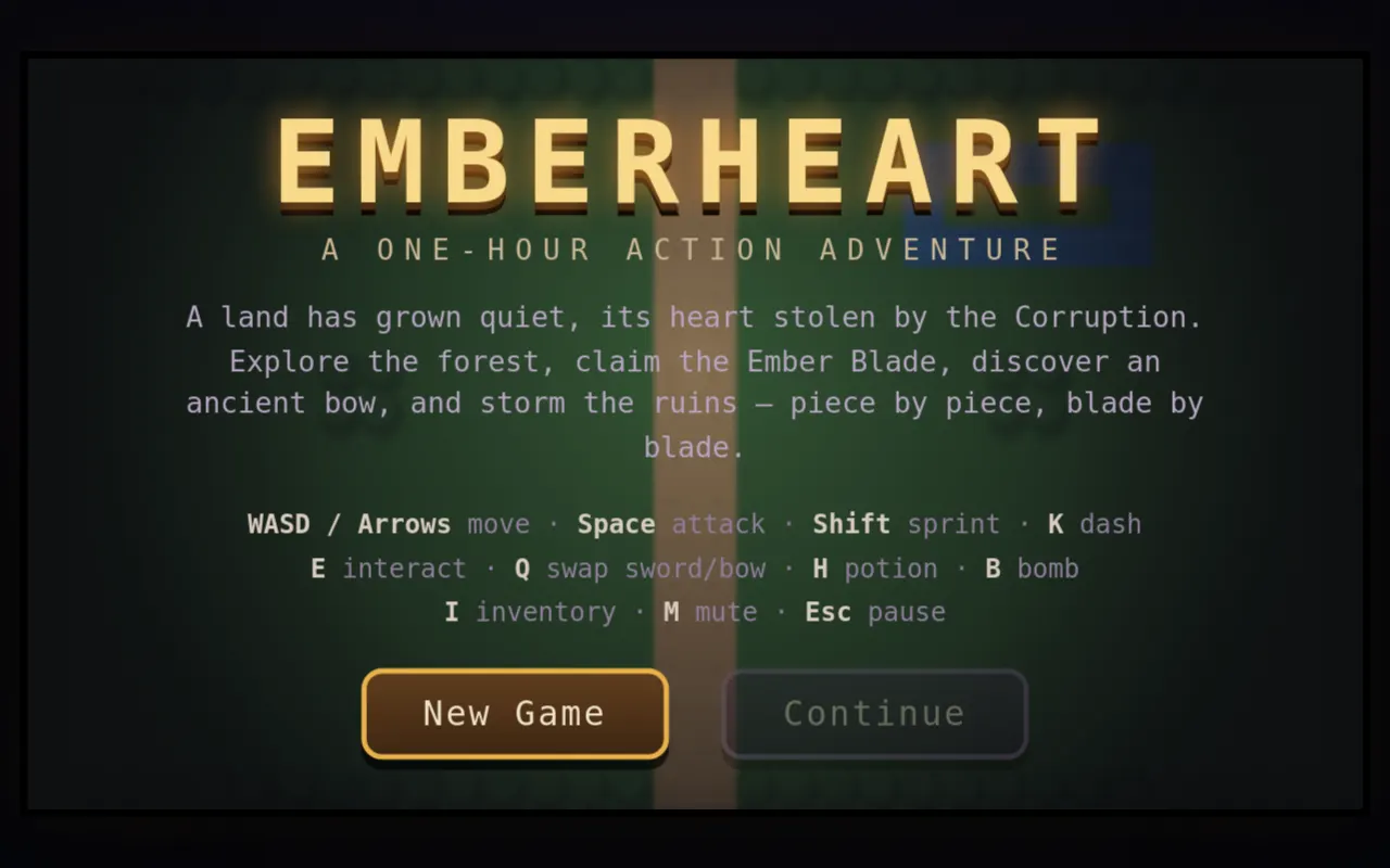 Initial view of RPG
