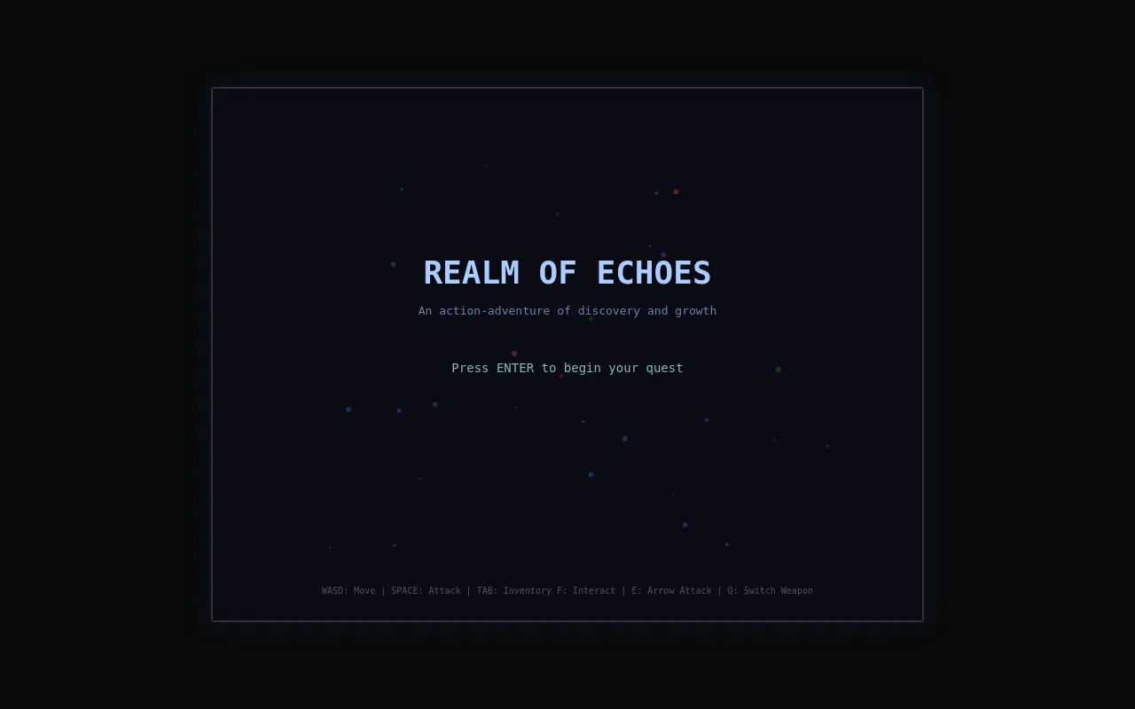Initial view of RPG