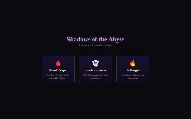 Shadows screenshot
