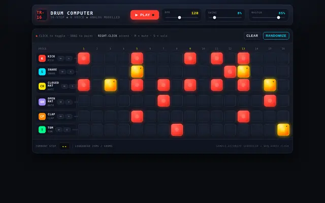 Sequencer screenshot