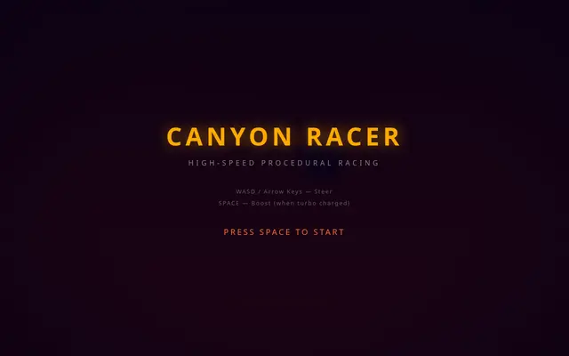 Canyon Run screenshot