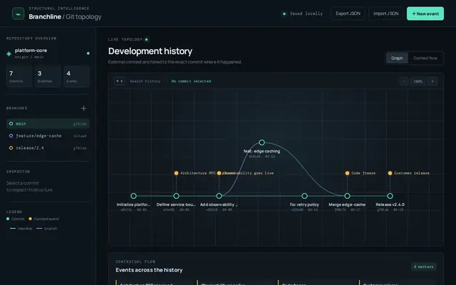 Git Explorer screenshot