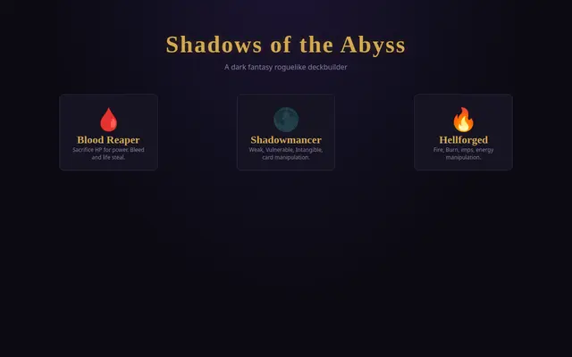 Shadows screenshot