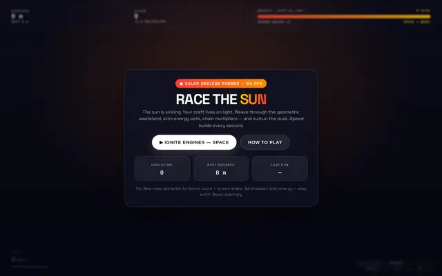 Race the Sun screenshot
