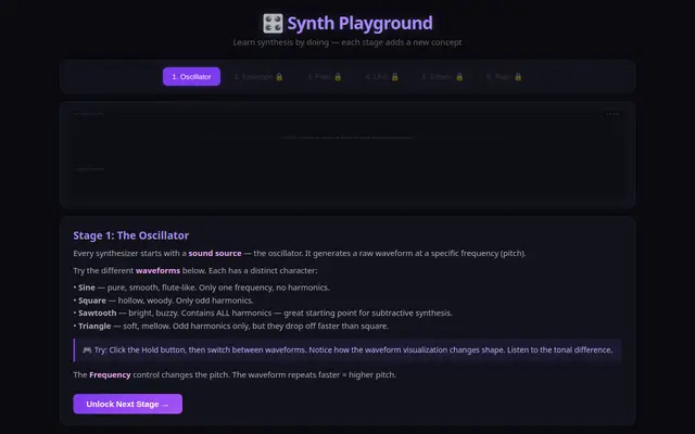 TutSynth screenshot