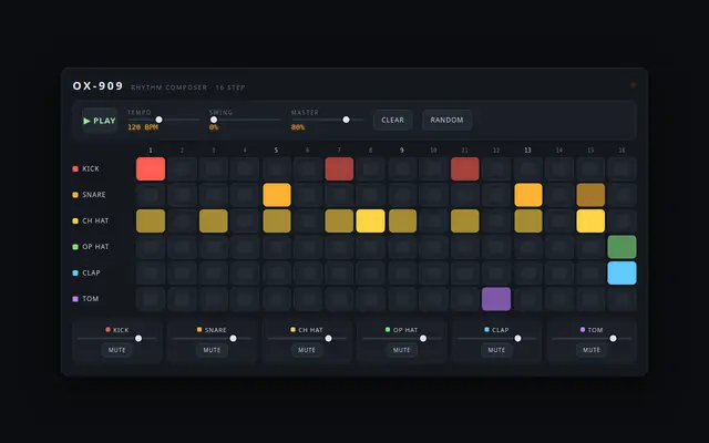 Sequencer screenshot