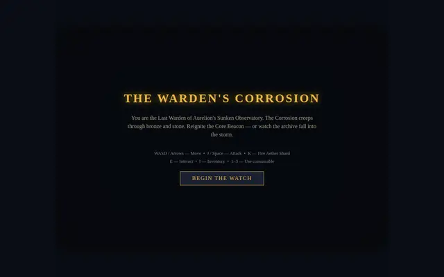 Warden screenshot