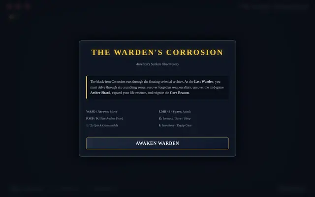 Warden screenshot