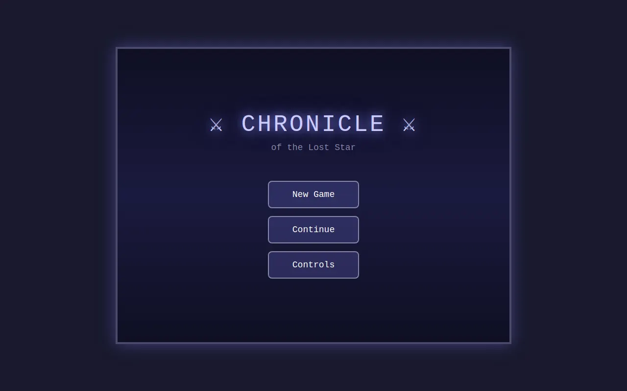 Initial view of RPG