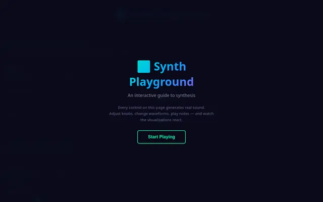 TutSynth screenshot