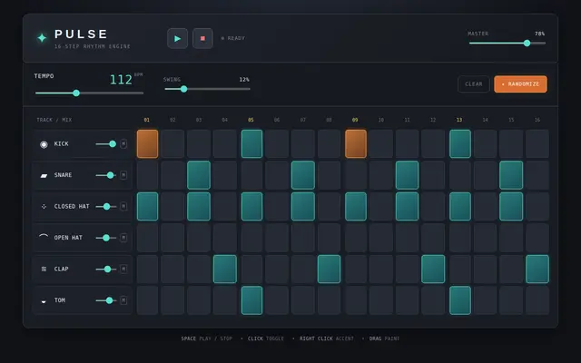 Sequencer screenshot