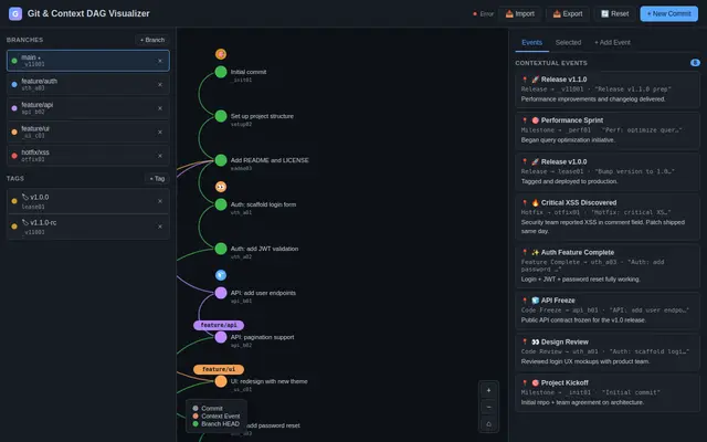 Git Explorer screenshot