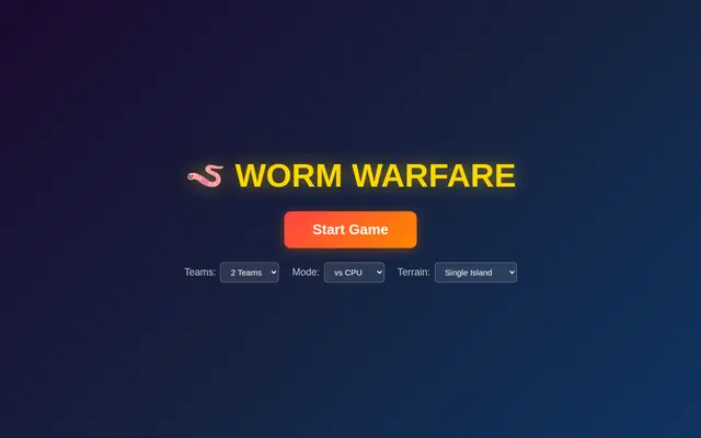 Worms screenshot