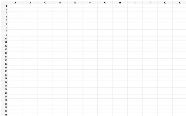 Spreadsheet screenshot