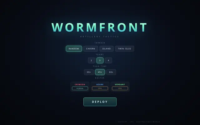 Worms screenshot