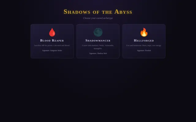 Shadows screenshot