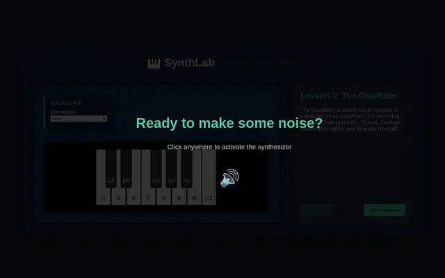 TutSynth screenshot