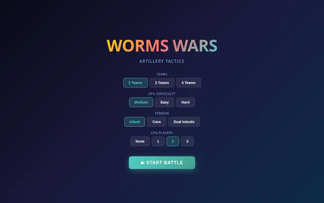 Worms screenshot