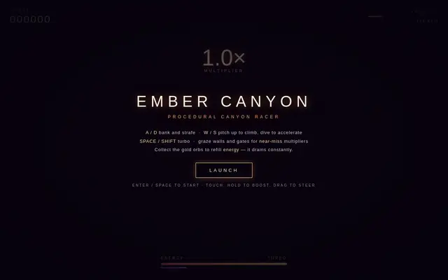 Canyon Run screenshot