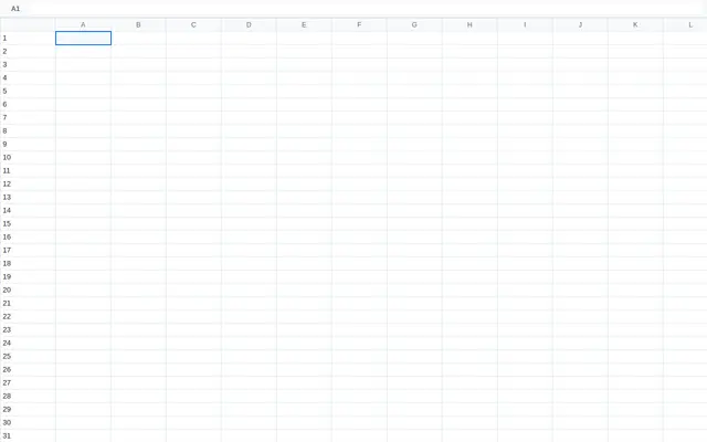 Spreadsheet screenshot