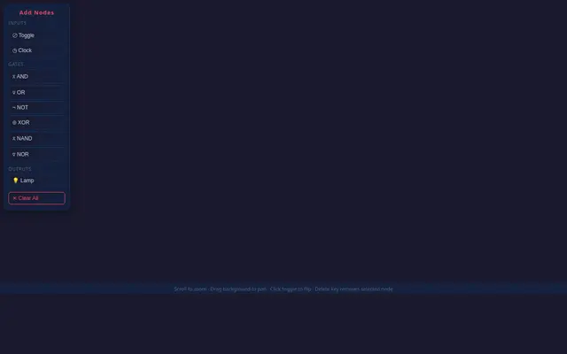 Node Graph Editor screenshot