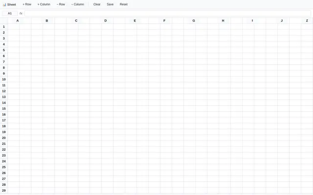Spreadsheet screenshot