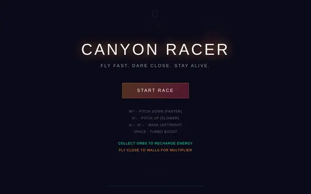 Canyon Run screenshot