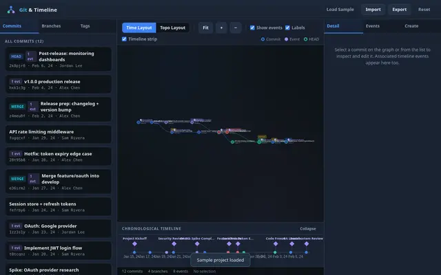 Git Explorer screenshot
