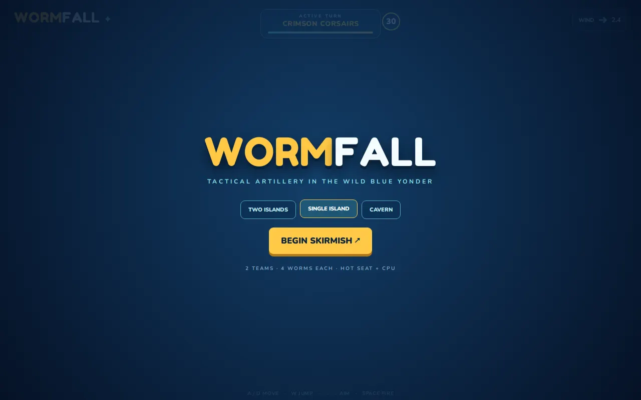 Initial view of Worms