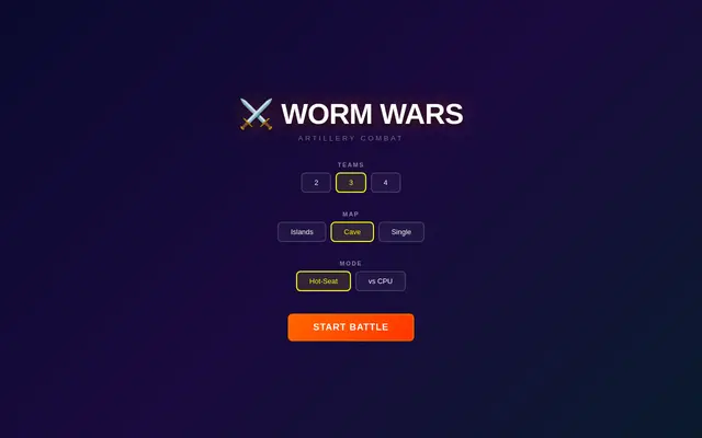 Worms screenshot