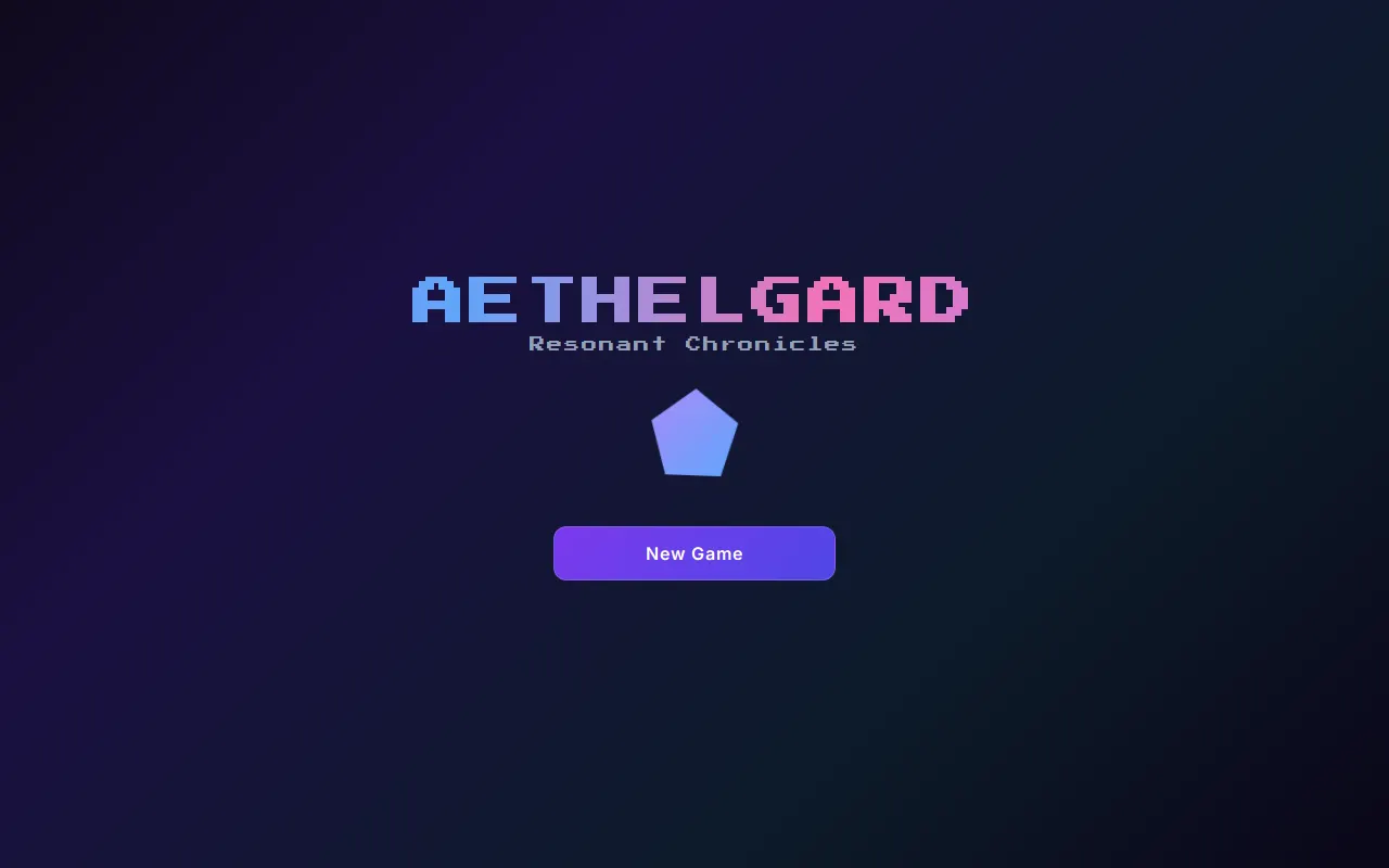 Initial view of Aethelgard
