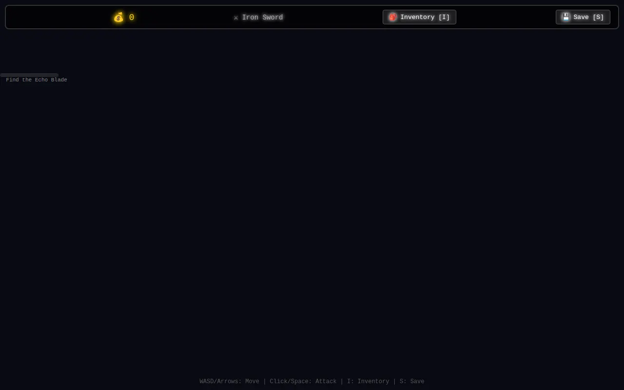 Initial view of RPG