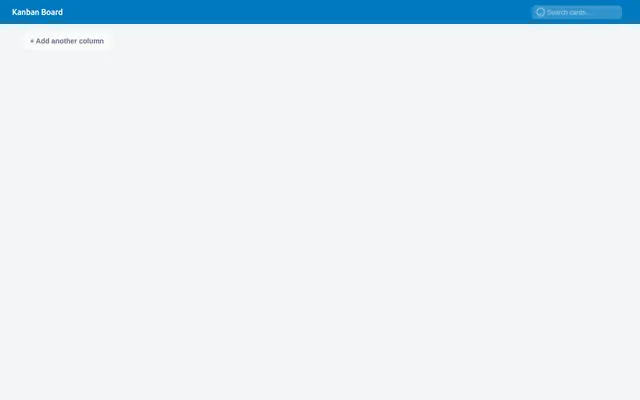 Kanban screenshot